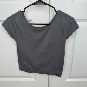 Free People Movement Gray Women's Top